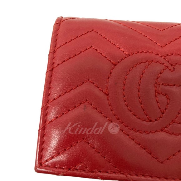 GUCCIGG Marmont Wallet Red - Picture 7 of 9